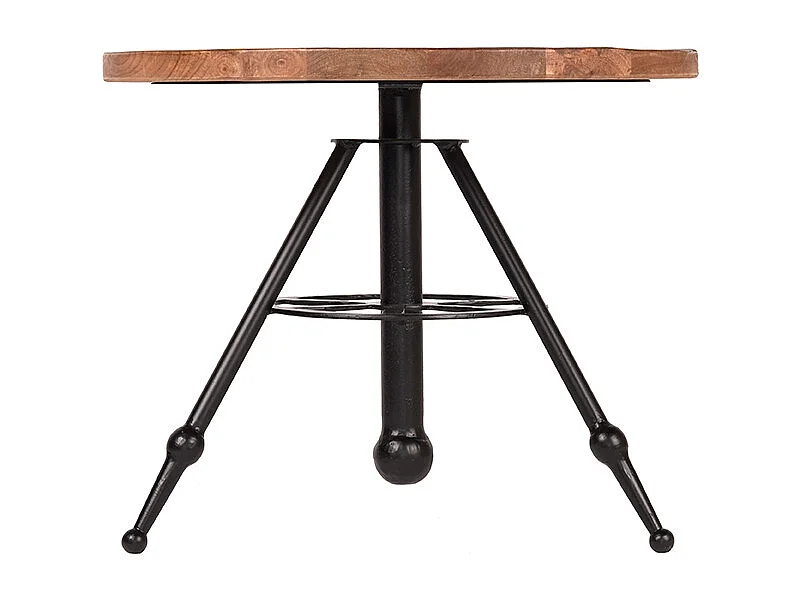 Salontafel Solid - Rough - Mangohout - Rond - 60 cm