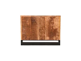 Table basse Glasgow - Brut - Bois de manguier - 110x60 cm