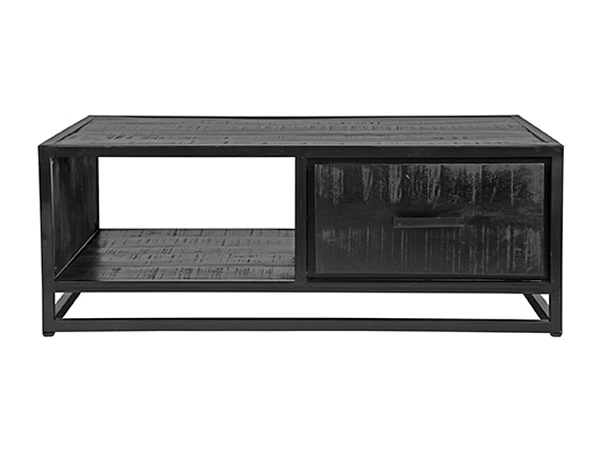 Salontafel Chili - Zwart - Mangohout