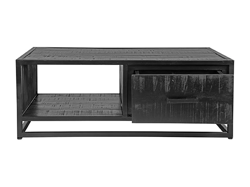 Salontafel Chili - Zwart - Mangohout