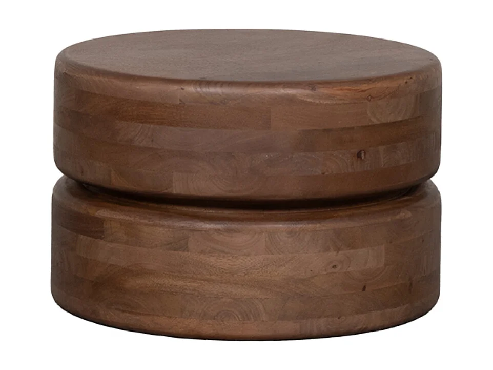 Table basse Milly - Nature - Bois de manguier - 50 cm