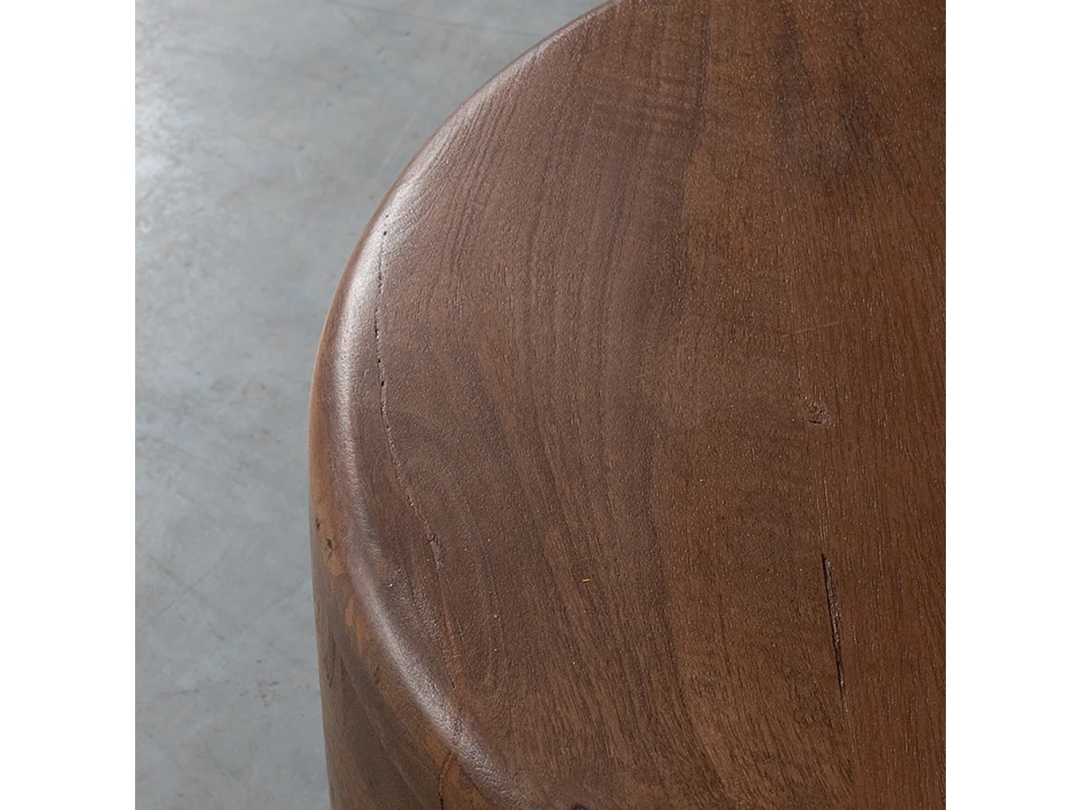 Table basse Milly - Nature - Bois de manguier - 50 cm