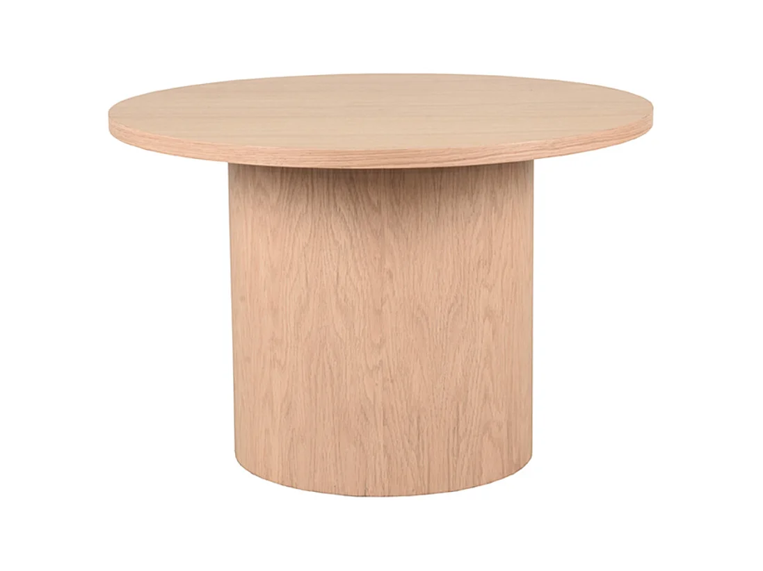 Table basse Oliva - Naturel - Chêne - 60 cm