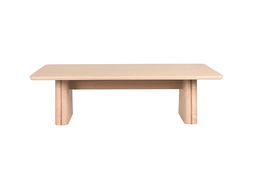 Salontafel Jule - Naturel - Eiken - 140 cm