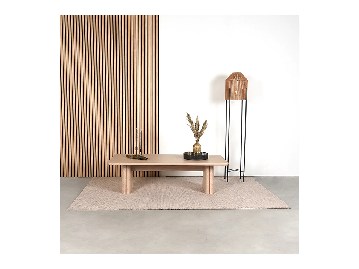 Salontafel Jule - Naturel - Eiken - 140 cm