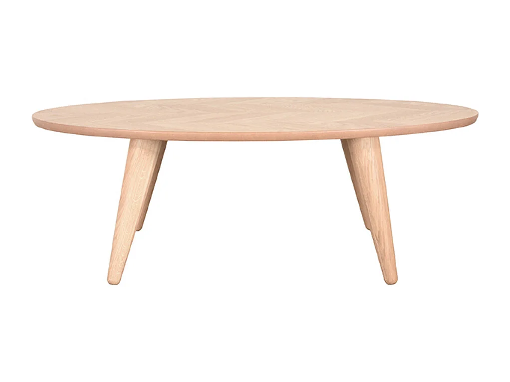 Salontafel Ines - Naturel - Eiken - 120 cm