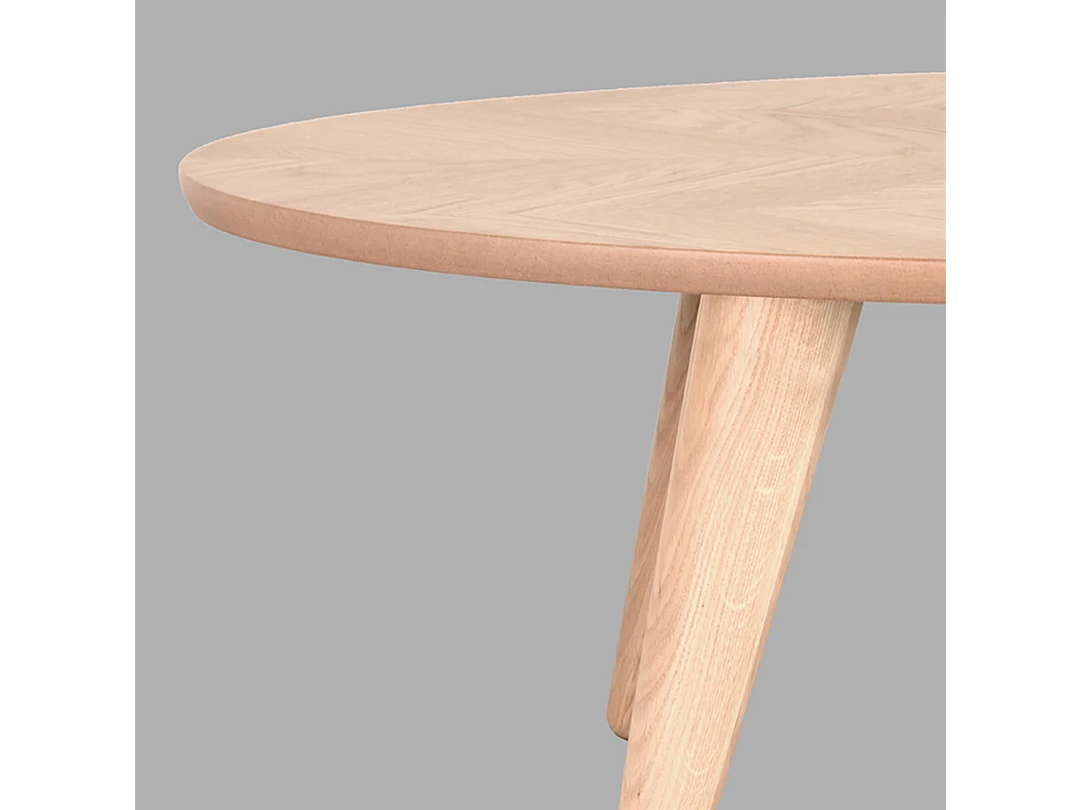 Salontafel Ines - Naturel - Eiken - 120 cm