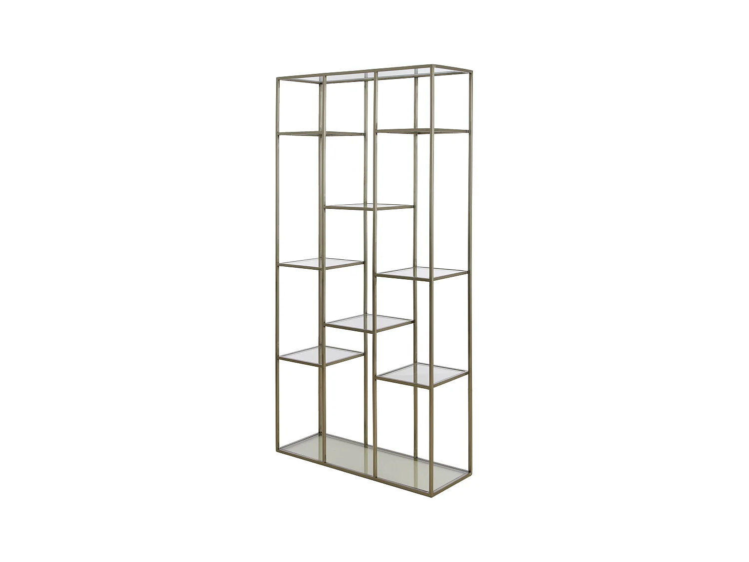 Schrank PIUAR - 100x36x200cm - Silber