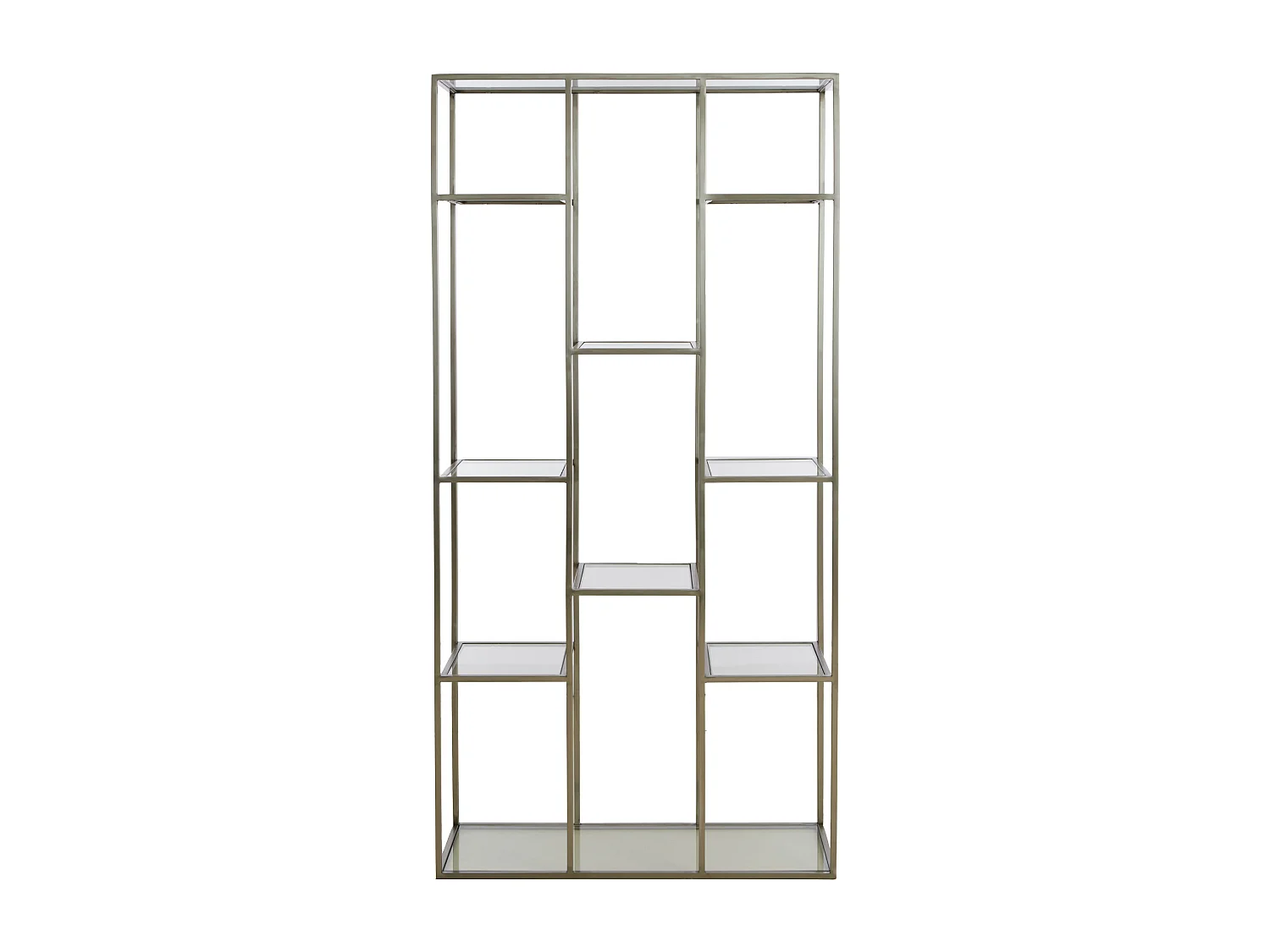 Schrank PIUAR - 100x36x200cm - Silber