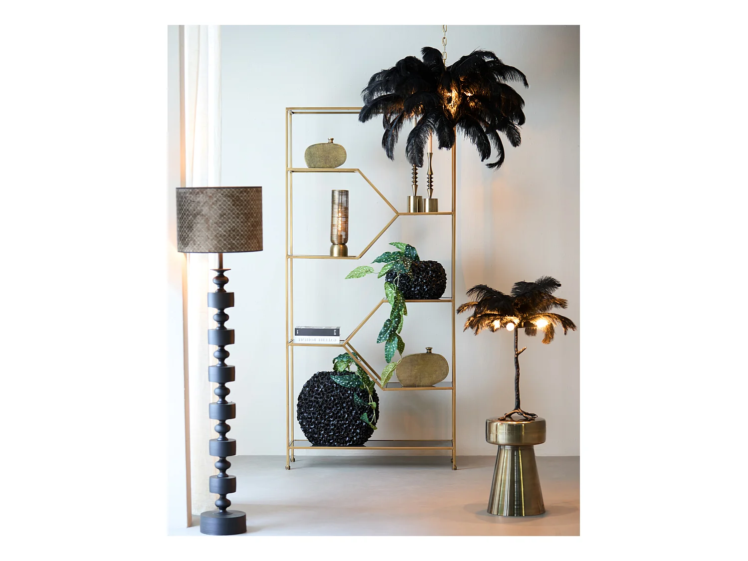 Armoire AINO - 100x34x214cm - Bronze