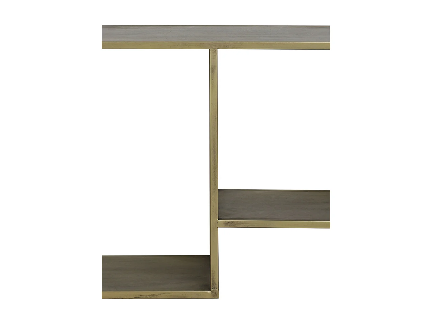 Armoire YVANA - 101x36x200cm - Doré