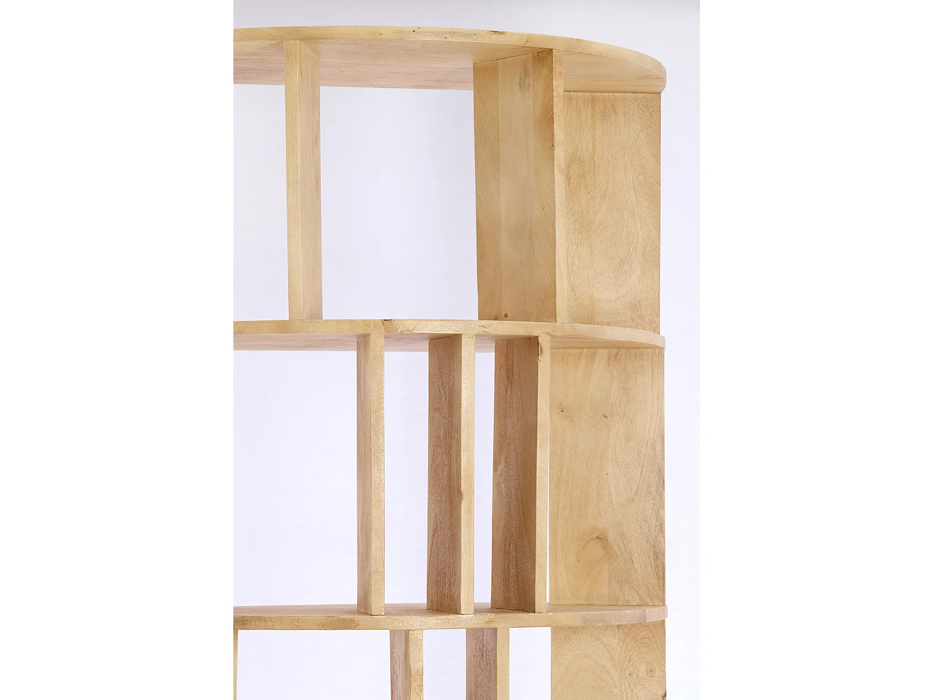 Wandkast LIMPYA - 76x37x212cm - Bruin