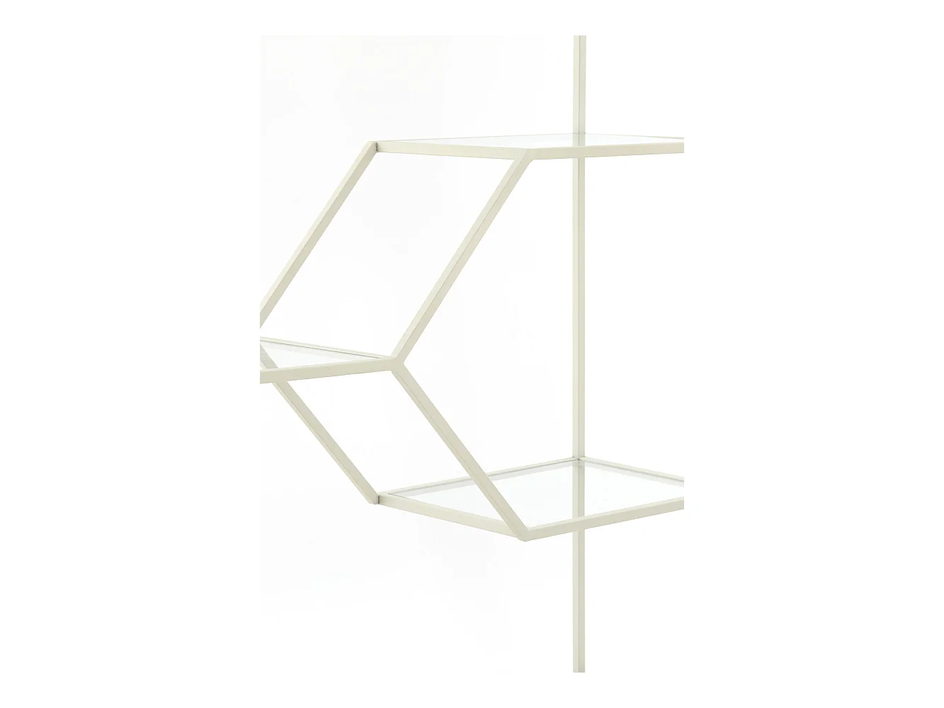 Schrank AINO - 100x34x214cm - Weiß