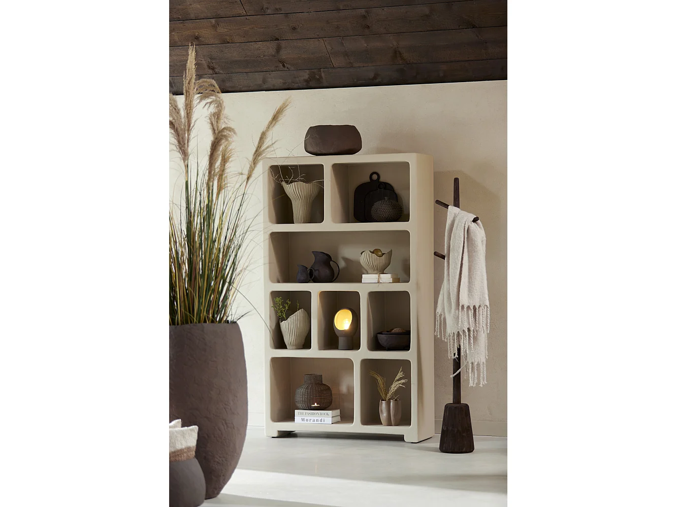 Armoire NAHUA - 110x35x190cm - Marron