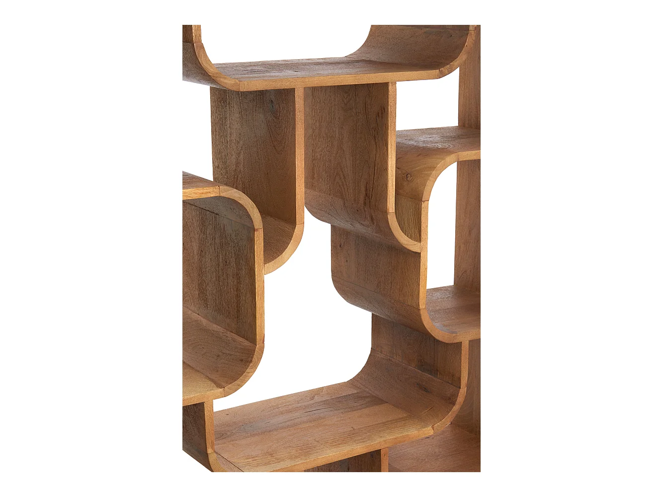 Schrank offen LABARE - 100x30x200cm - Braun