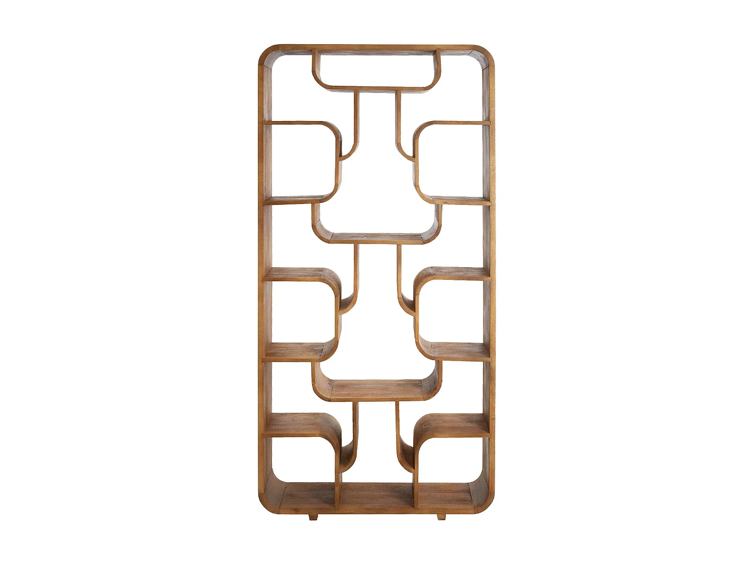 Armoire ouverte LABARE - 100x30x200cm - Marron