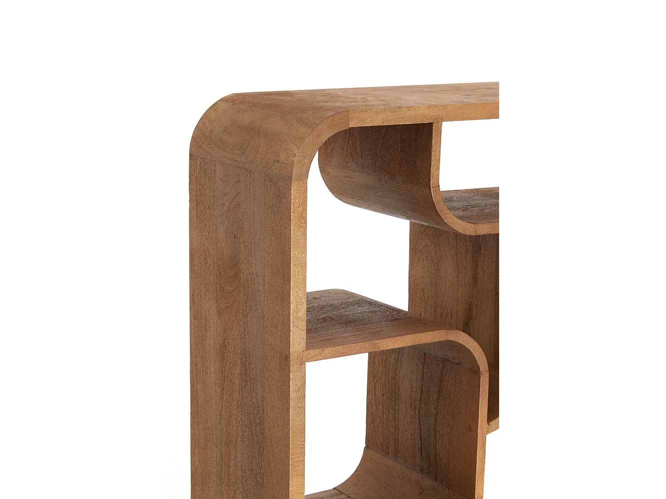 Armoire ouverte LABARE - 100x30x200cm - Marron