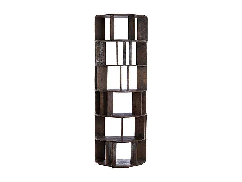 Wandschrank LIMPYA - 76x37x212cm - Braun