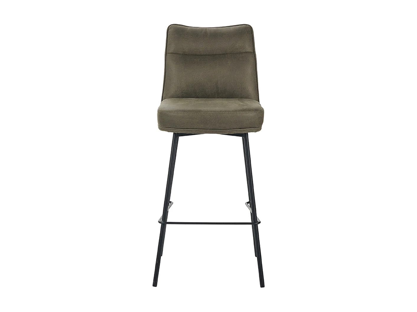 Tabouret de bar Lennon - Moss - Micro Suede - lot de 2