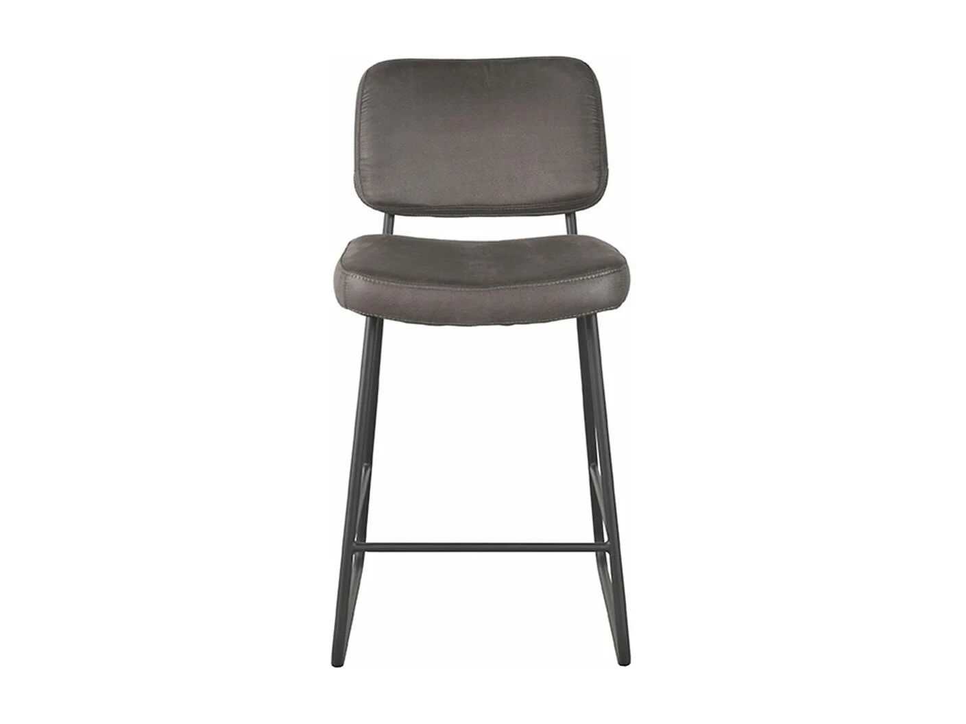 Barkruk Noah - Antraciet - 48x61x94 cm - set van 2