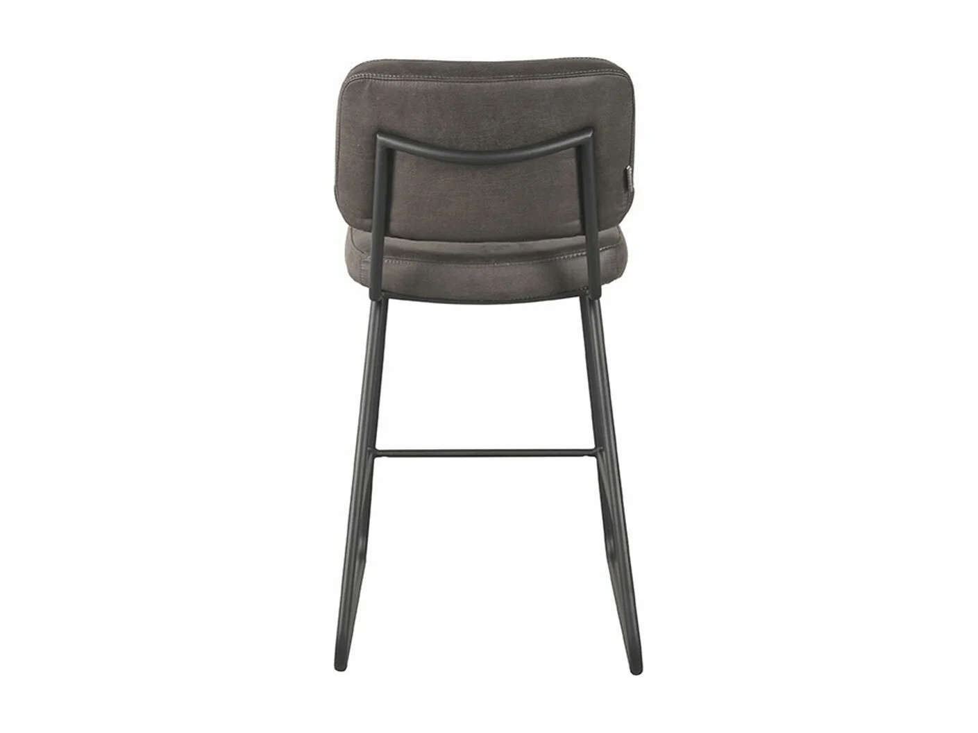 Barkruk Noah - Antraciet - 48x61x94 cm - set van 2