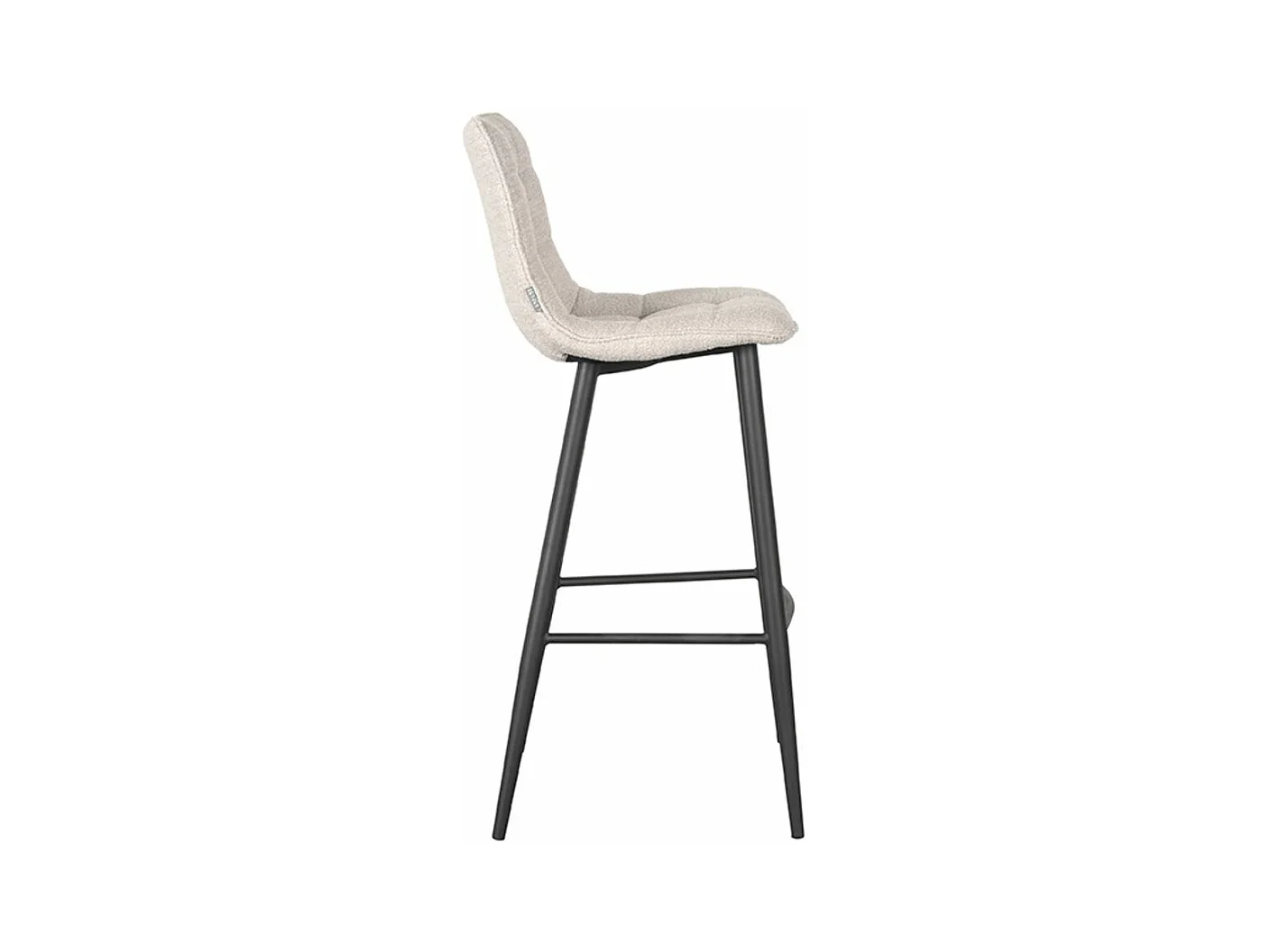 Barkruk Jelt - Naturel Boucle - 42x46x105 cm - set van 2