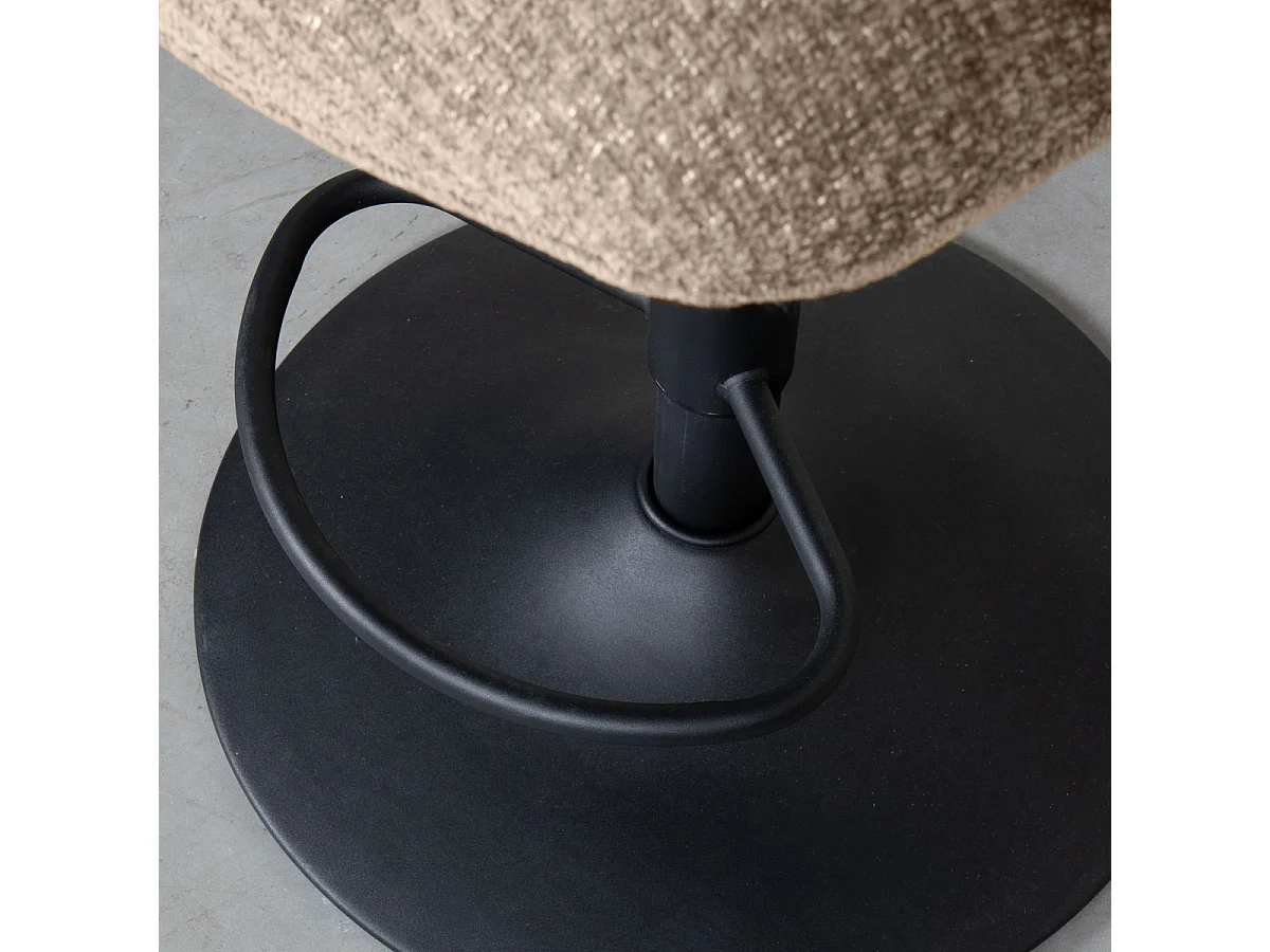 Tabouret de bar Vino - Clay - Elite - Vérin à gaz - lot de 2