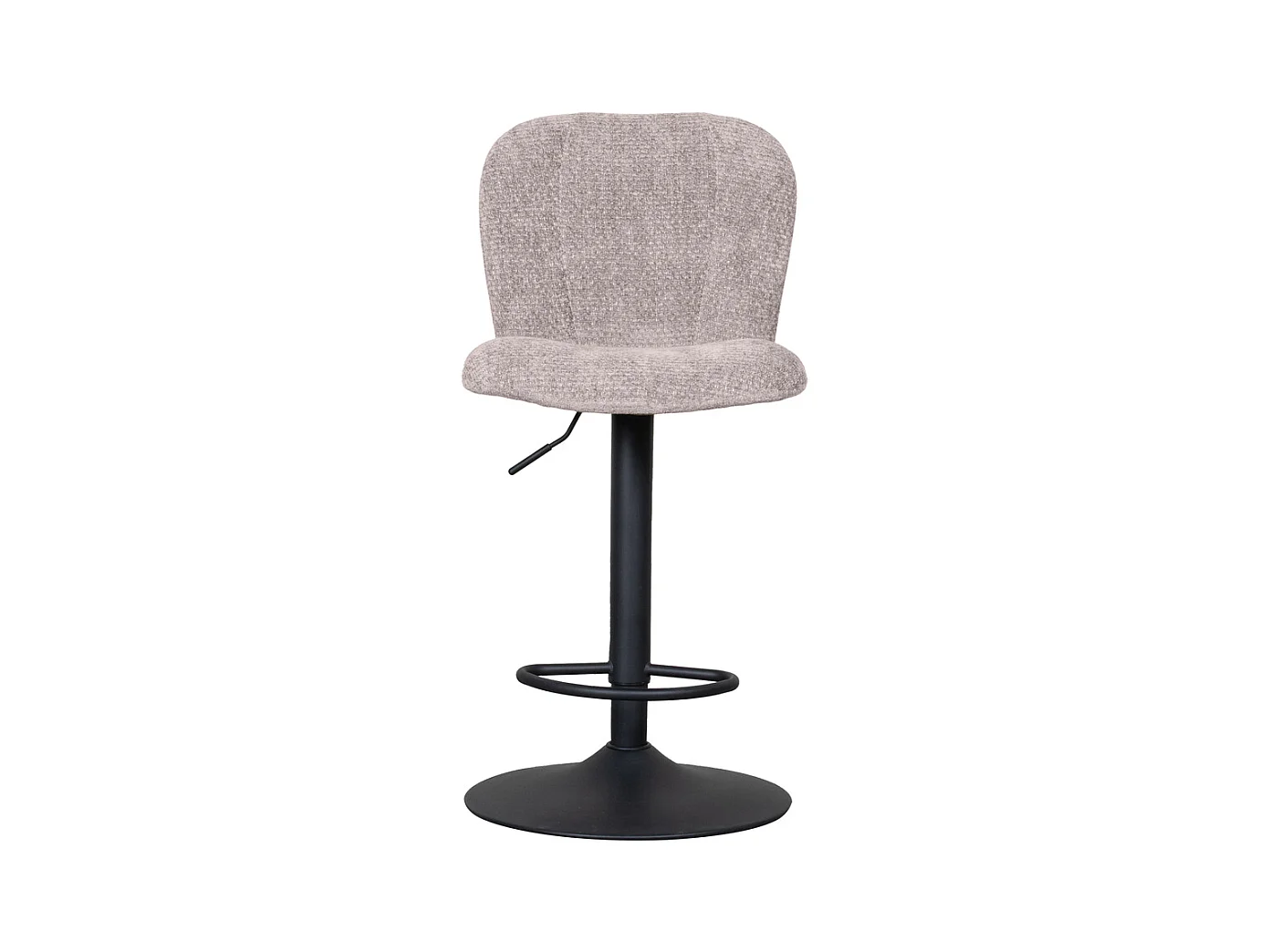 Tabouret de bar Vino - Naturel - Elite - Vérin à gaz - lot de 2
