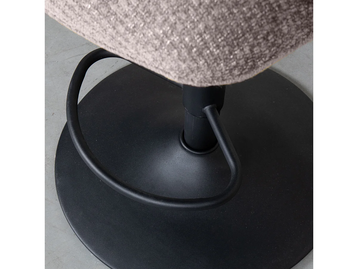 Tabouret de bar Vino - Naturel - Elite - Vérin à gaz - lot de 2