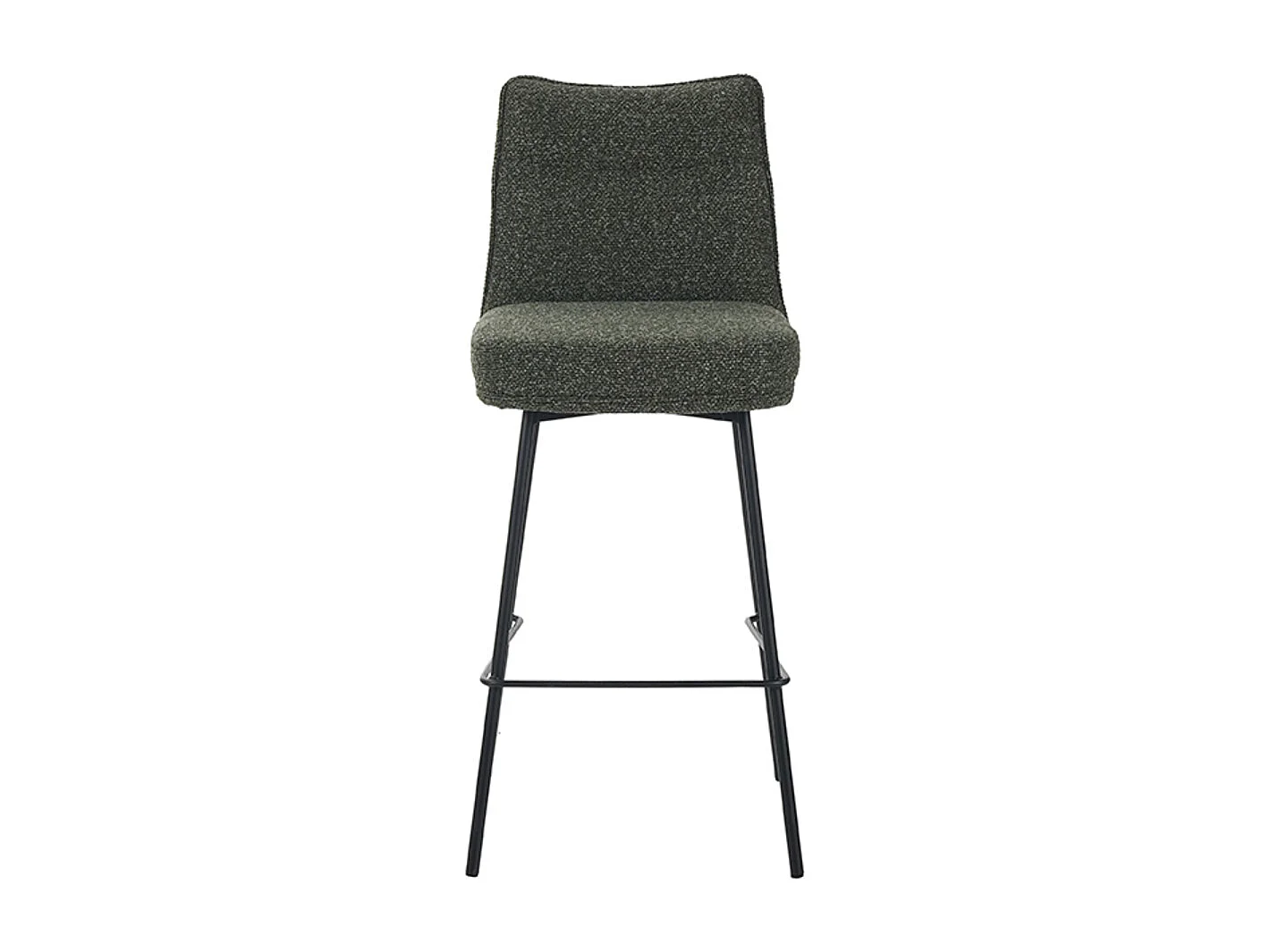 Tabouret de bar Lennon - Forest - Boucle - lot de 2