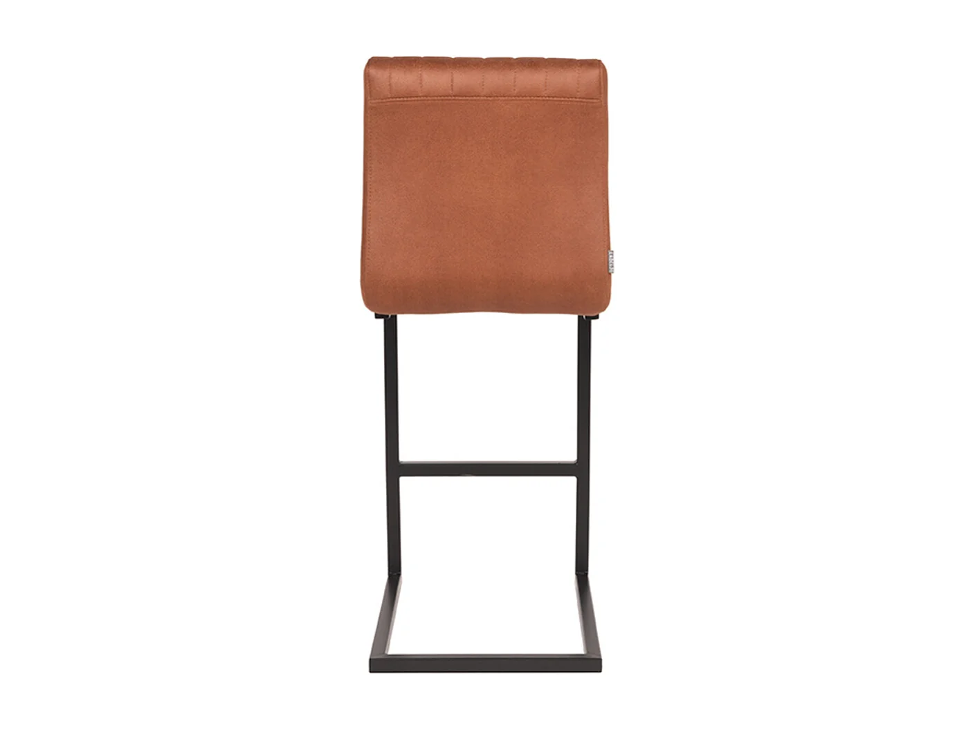 Barkruk Milo - Cognac - Microfiber - set van 2