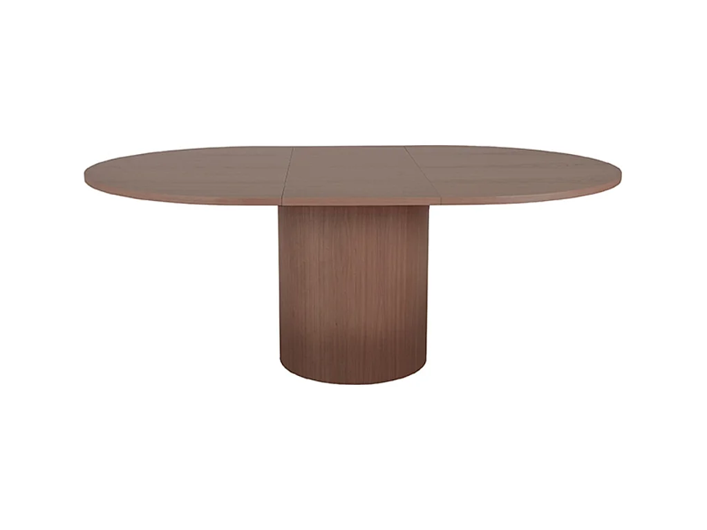 Table à manger Oliva - Noyer - Chêne - 150-200 cm - Extensible