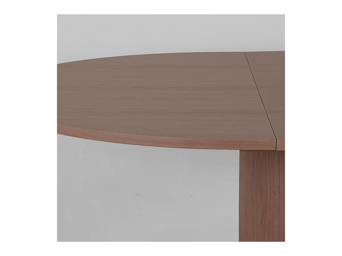 Table à manger Oliva - Noyer - Chêne - 150-200 cm - Extensible