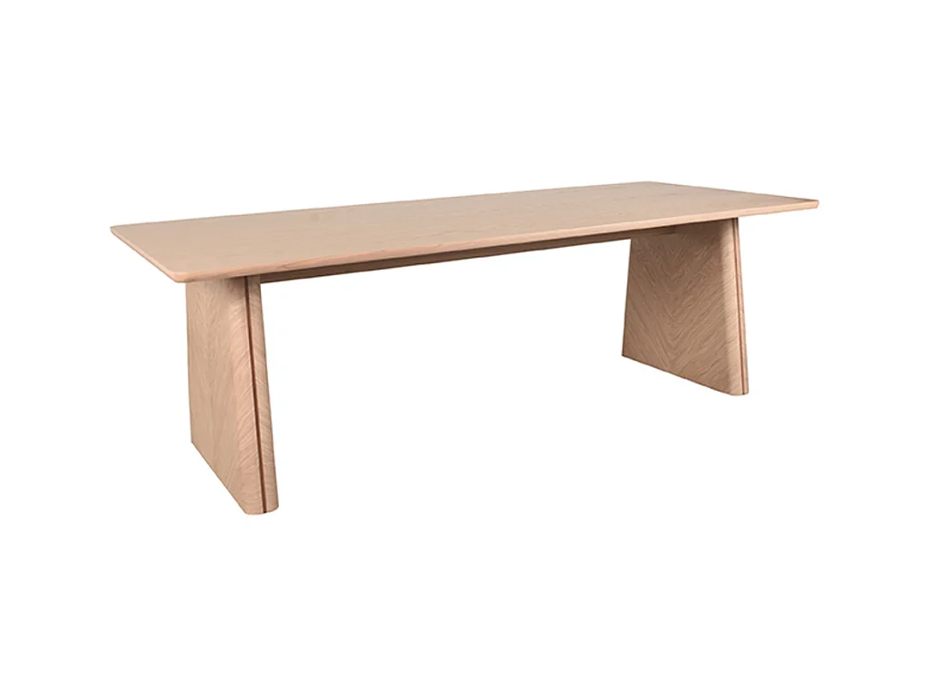 Table à manger Jule - Naturel - Chêne - 240 cm