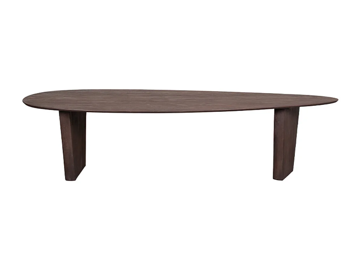 Eetkamertafel Wow - Espresso - Mangohout - 300x130 cm