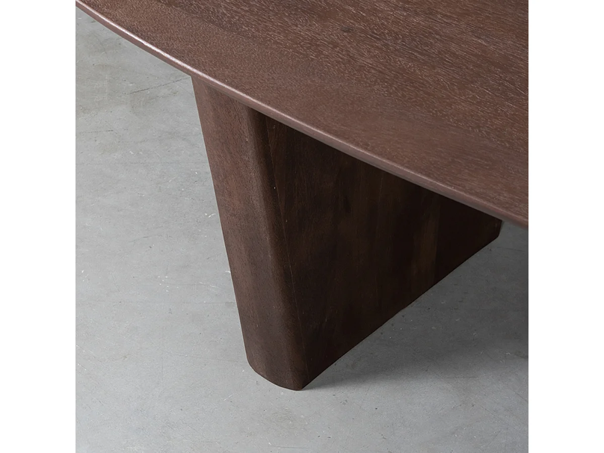 Eetkamertafel Wow - Espresso - Mangohout - 300x130 cm