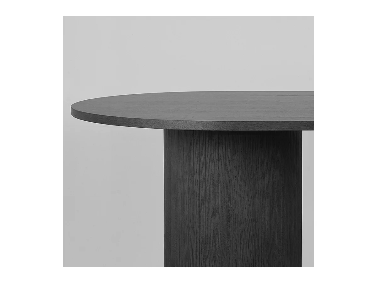 Esstisch Oliva - Schwarz - Eiche - 240 cm