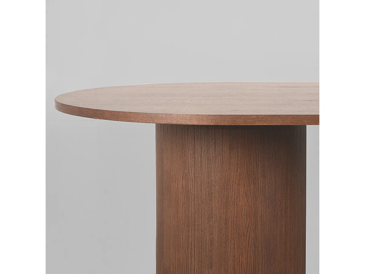 Table à manger Oliva - Noyer - Chêne - 240 cm