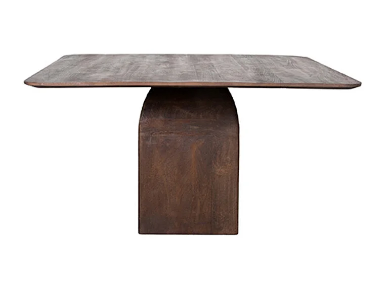 Table à manger Ingo - Espresso - Bois de manguier