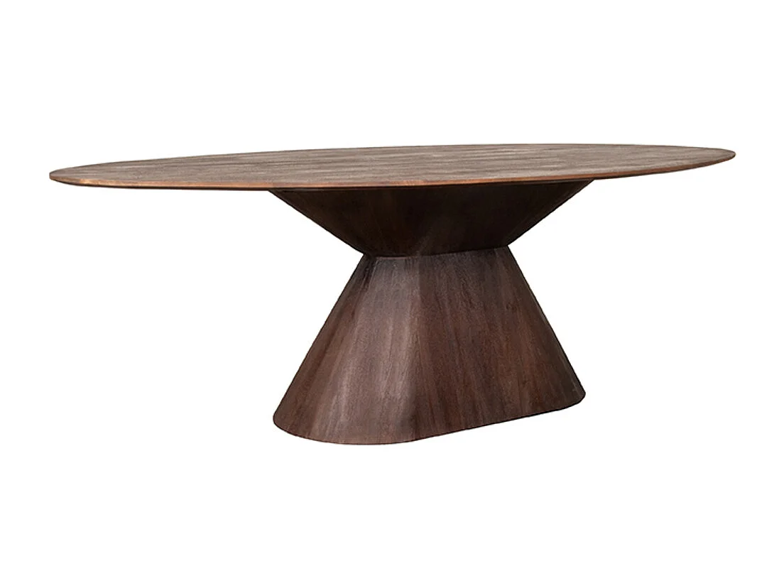 Eetkamertafel Jagger - Espresso - Mangohout