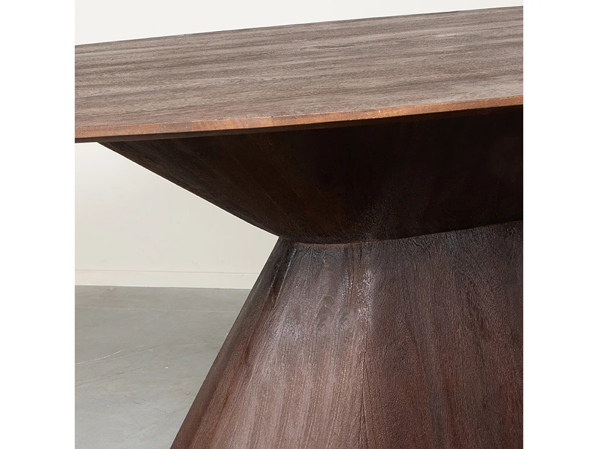 Eetkamertafel Jagger - Espresso - Mangohout