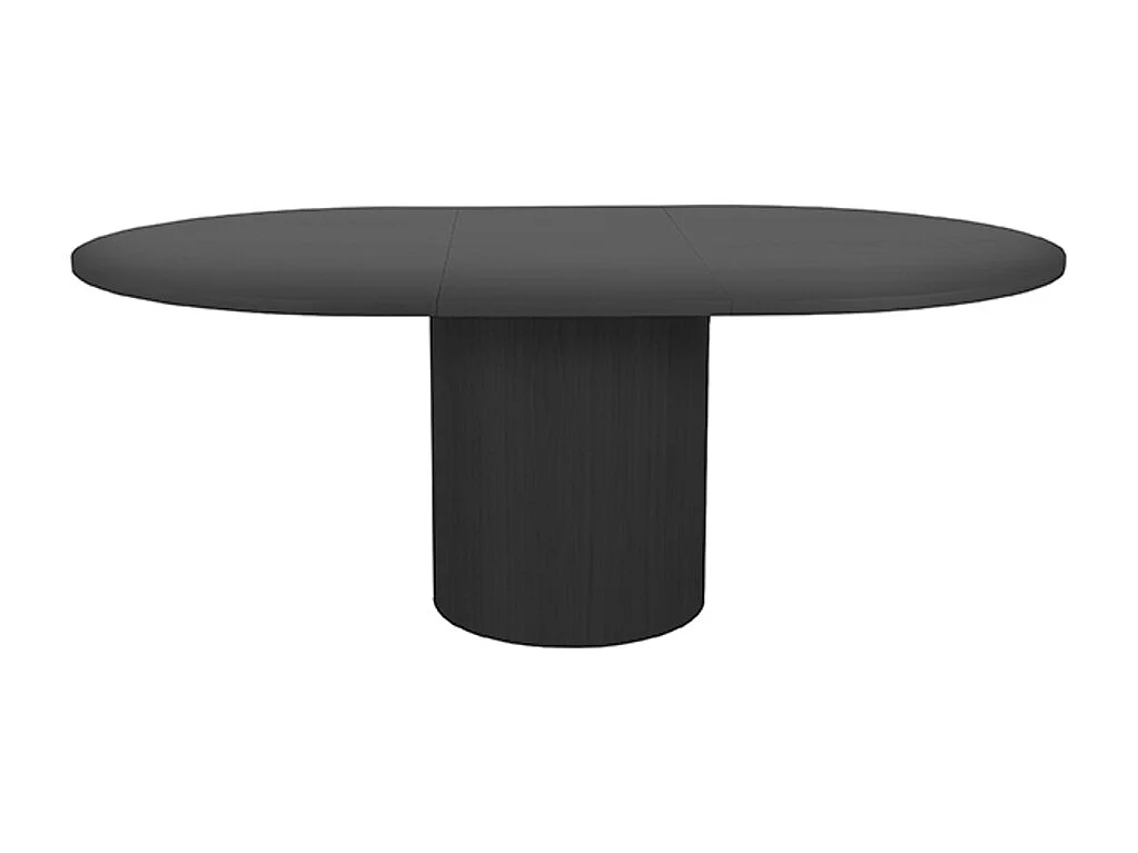 Esstisch Oliva - Schwarz - Eiche - 150-200 cm - Ausziehbar