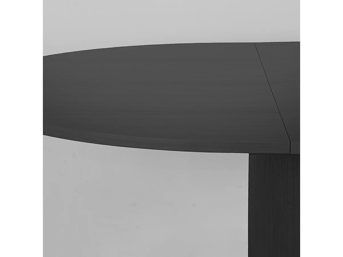 Esstisch Oliva - Schwarz - Eiche - 150-200 cm - Ausziehbar