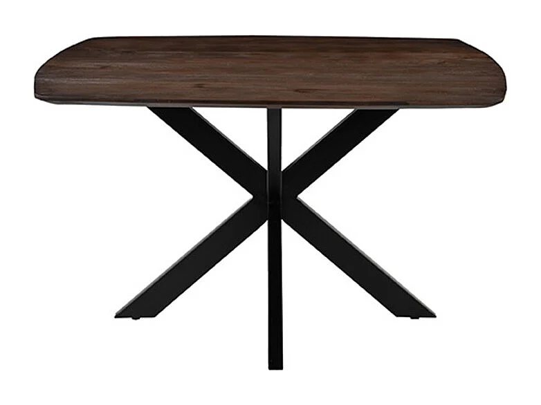 Esstisch Blake - Espresso - Mangoholz - 140x140 cm