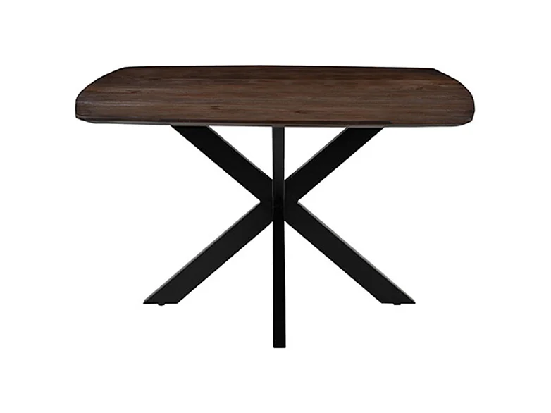 Table à manger Blake - Espresso - Bois de manguier - 140x140 cm