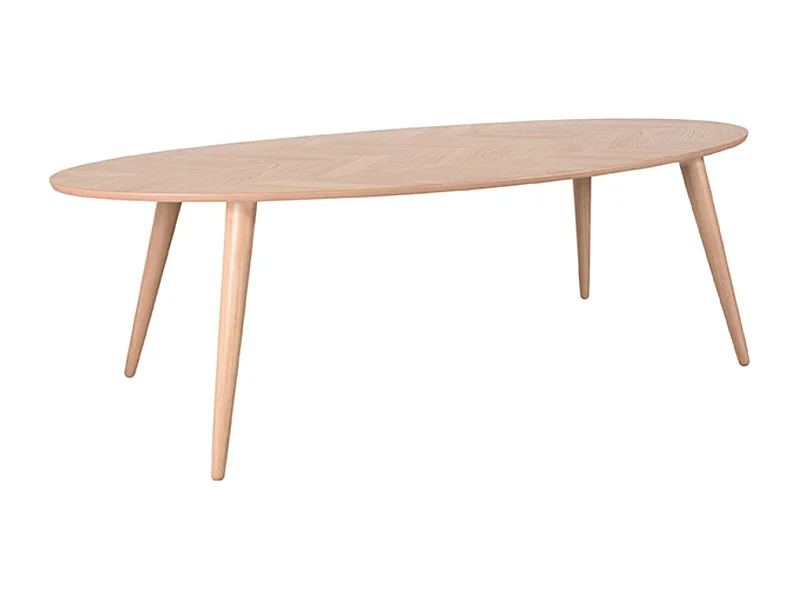 Eetkamertafel Ines - Naturel - Eiken - 240 cm
