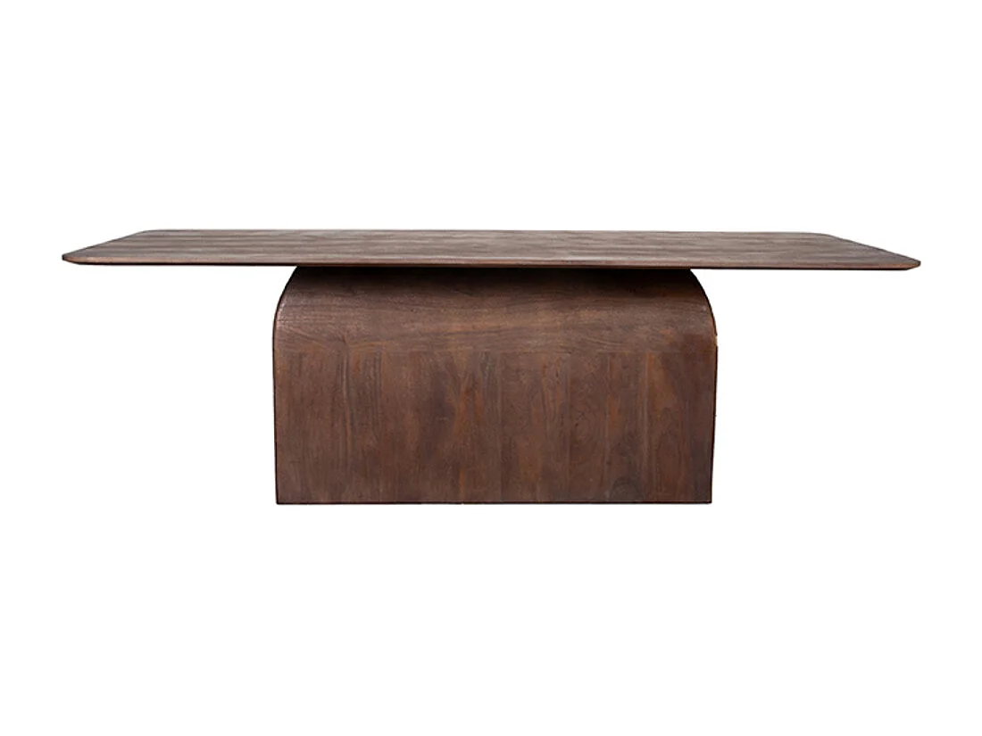 Eetkamertafel Owen - Espresso - Mangohout