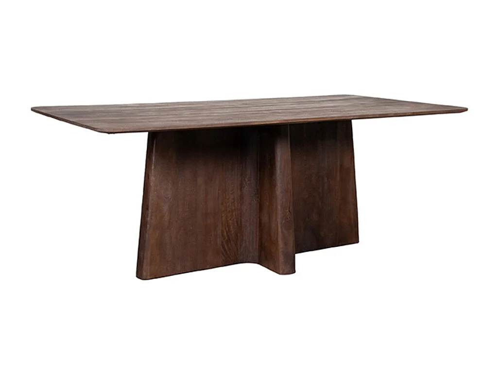 Table à manger Scott - Espresso - Bois de manguier