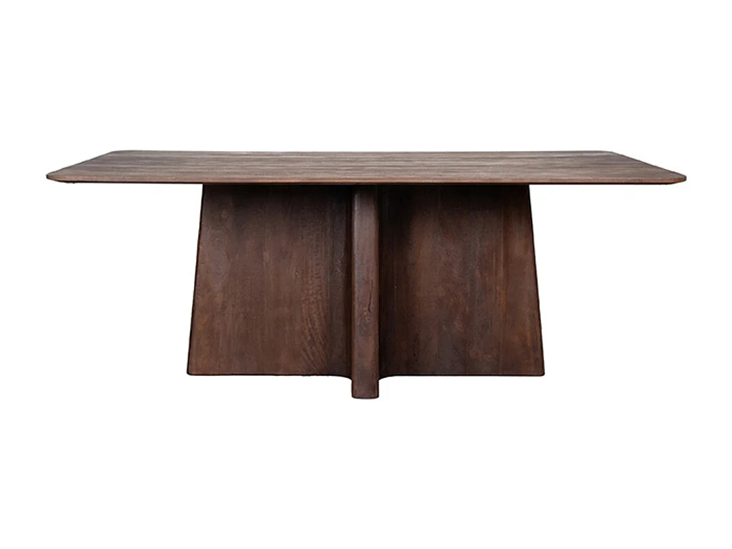 Table à manger Scott - Espresso - Bois de manguier