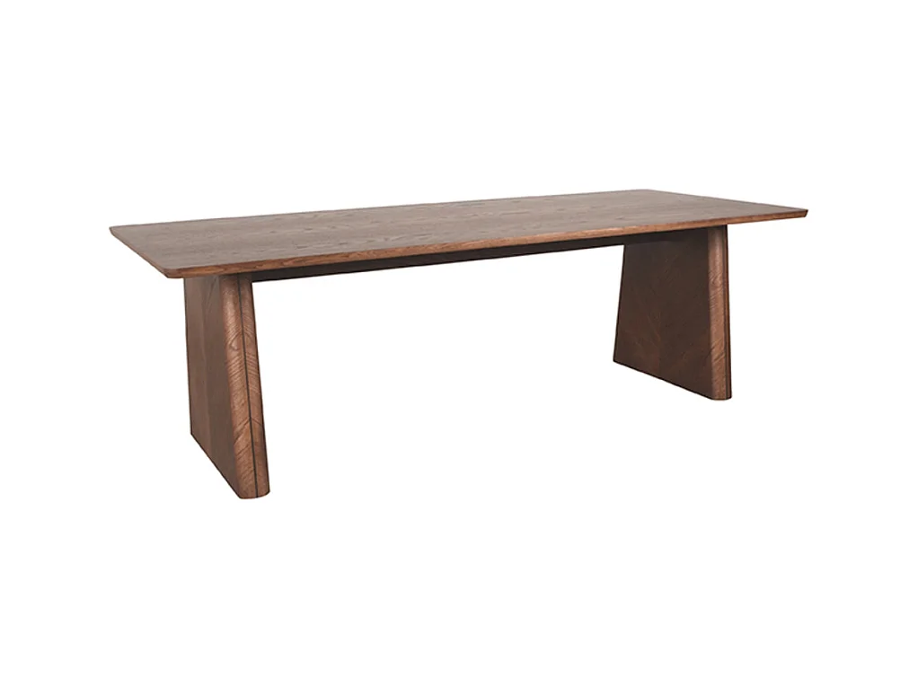 Table à manger Jule - Marron - Chêne - 240 cm